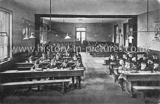 Senior School, Ongar Grammer School, Essex. c.1908